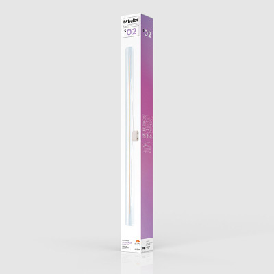 Transparent linear bulb LED 50cm S14d 7W 2700K 620lm dimmable Bebulbs