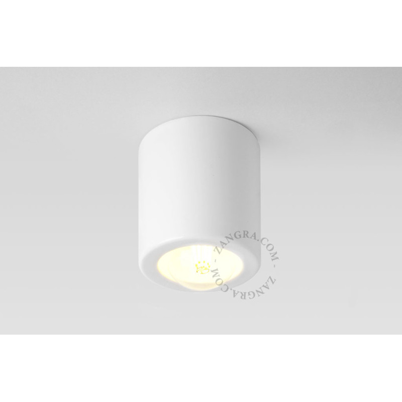 Porcelain spot 013.w.001 white E27 Zangra