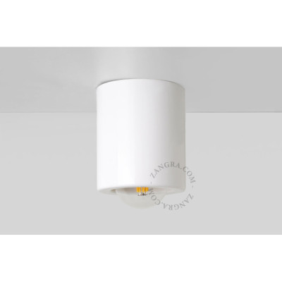 Porcelain spot 013.w.001 white E27 Zangra