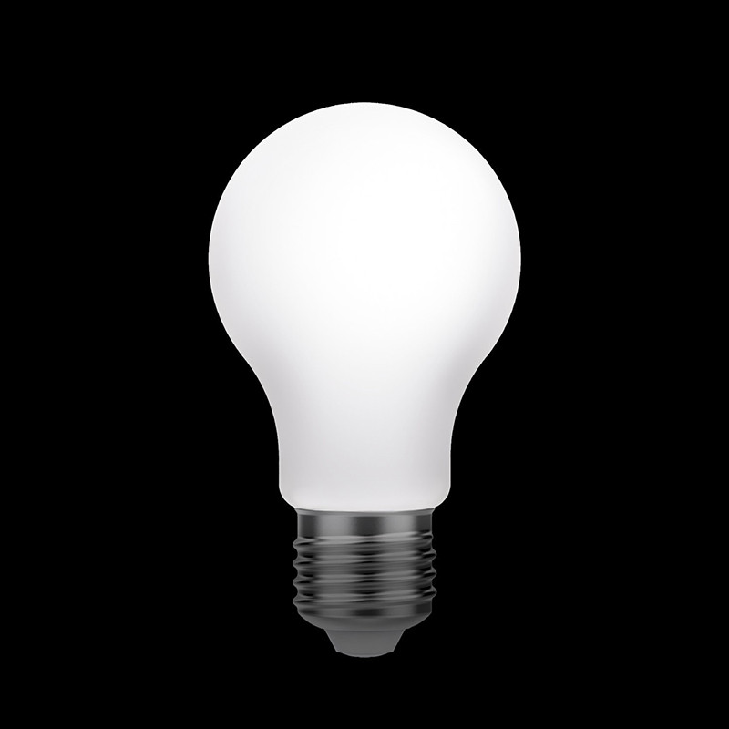 Porcelanowa żarówka LED P-Line klasyczny kształt A60 E27 7W 2700K 640lm ściemnialna Bebulbs