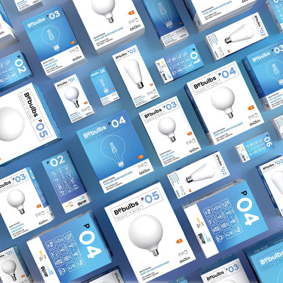 Porcelanowa żarówka LED P-Line klasyczny kształt A60 E27 7W 2700K 640lm ściemnialna Bebulbs