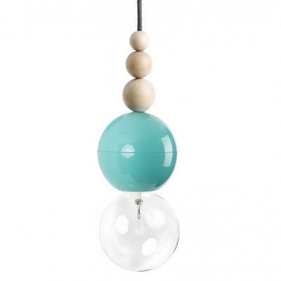 Loft Bala miętowa lampa wisząca