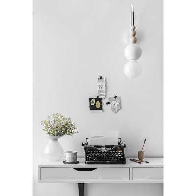 Loft Bala white wall lamp