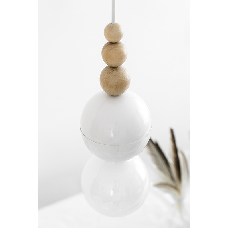 Loft Bala white pendant lamp
