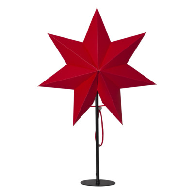 Standing star Mixa 34cm red...