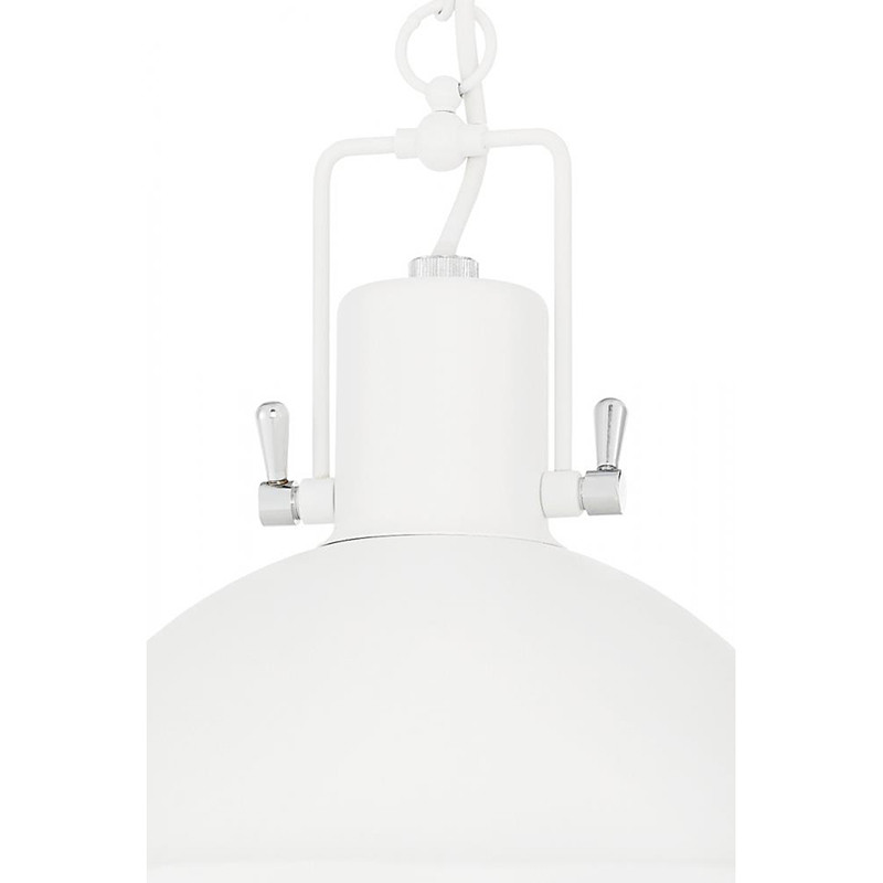 Nautilius M white industrial pendant lamp – KASPA