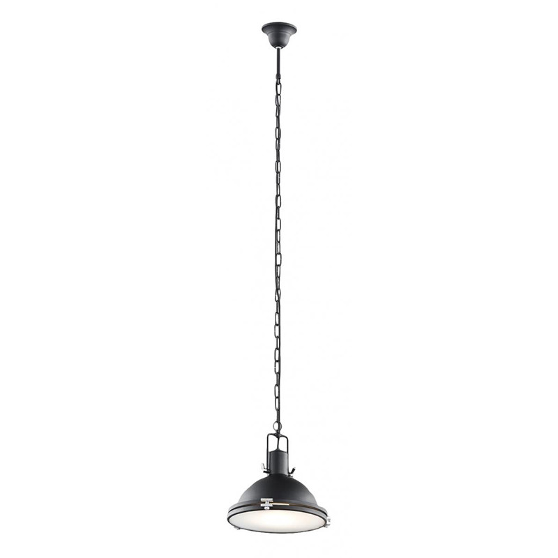 Nautilius M black industrial pendant lamp – KASPA