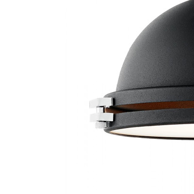 Nautilius M black industrial pendant lamp – KASPA