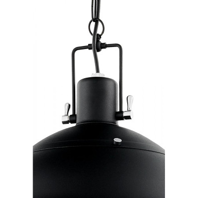 Industrial pendant lamp Nautilus L black KASPA