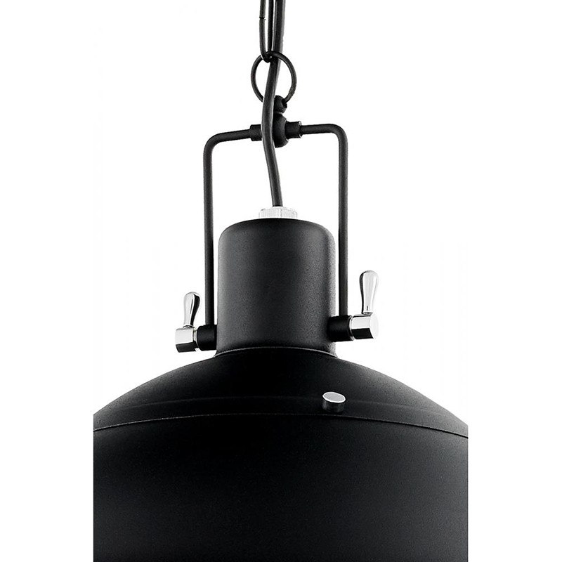 Nautilius L black industrial pendant lamp – KASPA