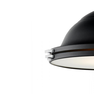Industrial pendant lamp Nautilus L black KASPA