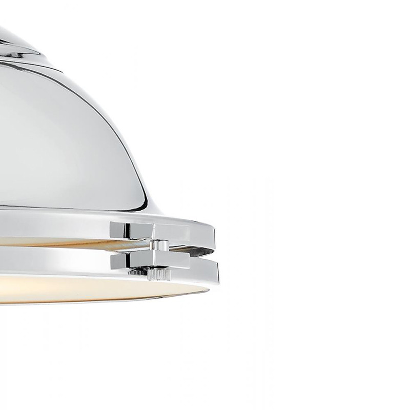 Nautilius L chrome industrial pendant lamp – KASPA