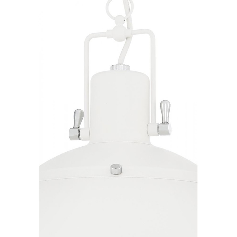 Nautilius L white industrial pendant lamp – KASPA