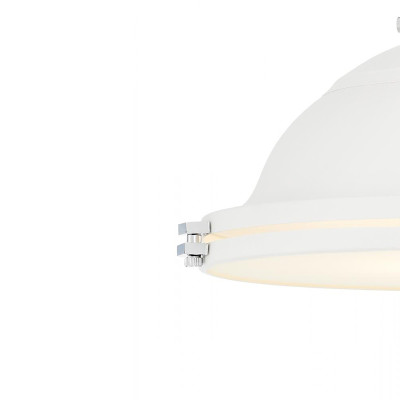 Nautilius L white industrial pendant lamp – KASPA