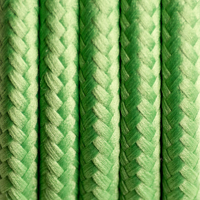 Polyester braided cable – 09 Green clover
