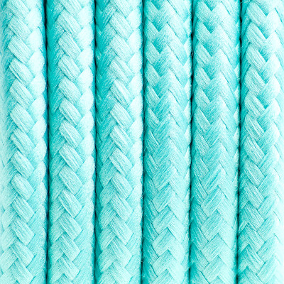 Polyester braided cable – 21 Frosty mint