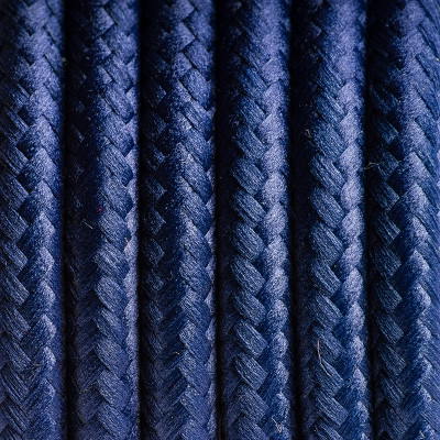 Polyester braided cable – 25 Blueberries
