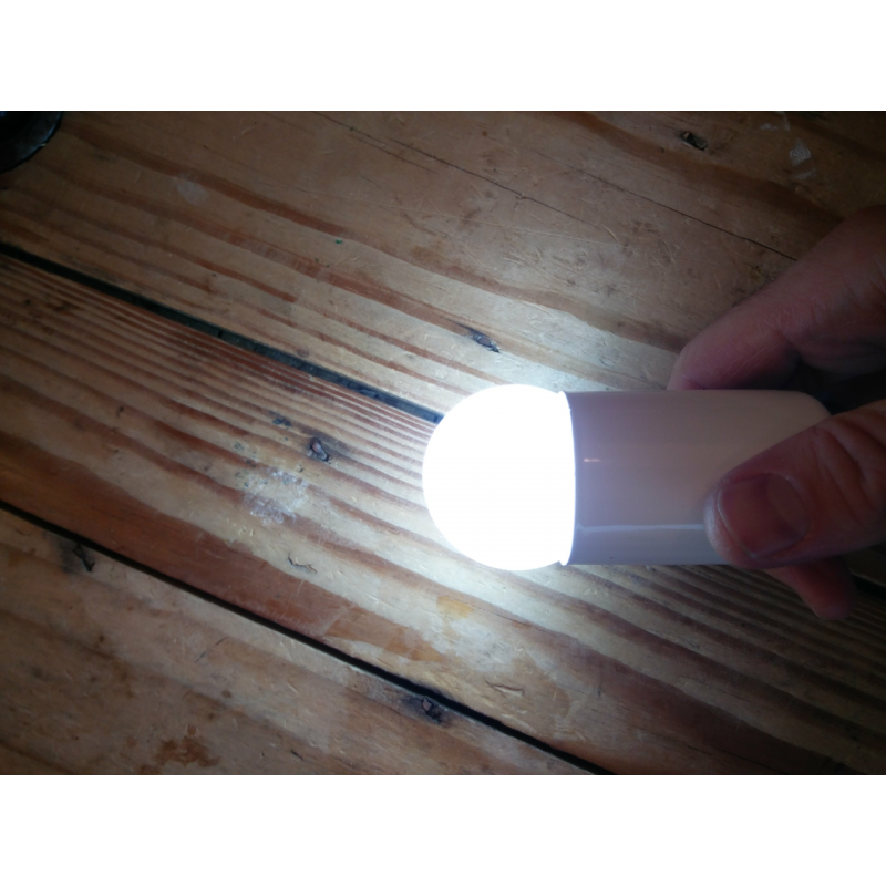 Żarówka do girland LED kulka 45mm 1W zimna biała