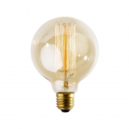 Decorative filament light bulb Straight 95mm 40W