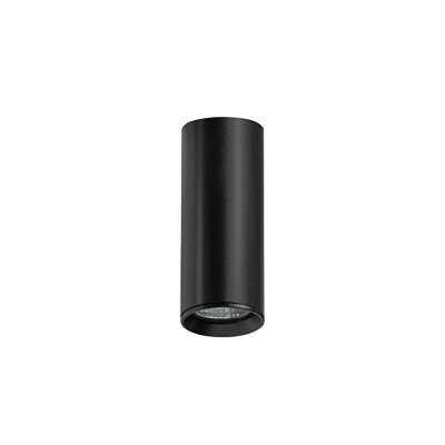 Barlo 13 black surface-mounted ceiling spotlight – KASPA