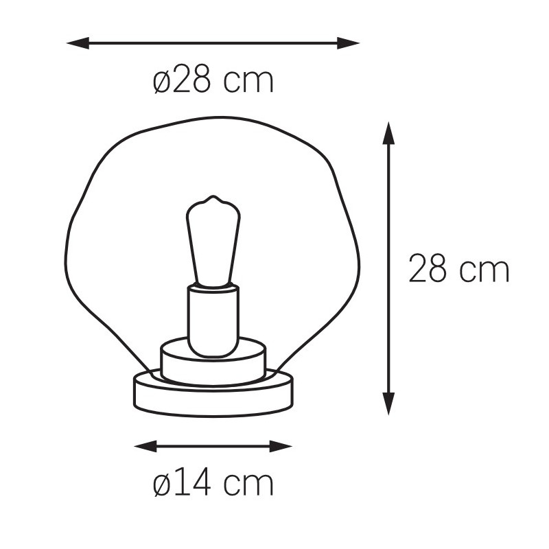 Avia Standing Lamp Tranparent