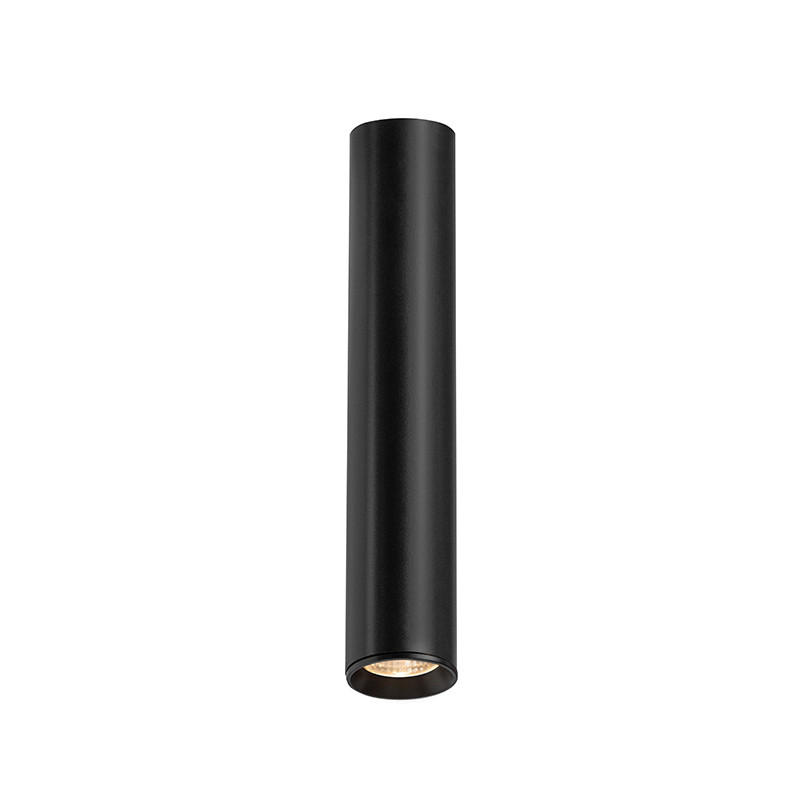 Barlo 30 black surface-mounted ceiling spotlight – KASPA