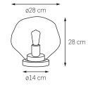 Avia Standing Lamp Graphite / Smoky