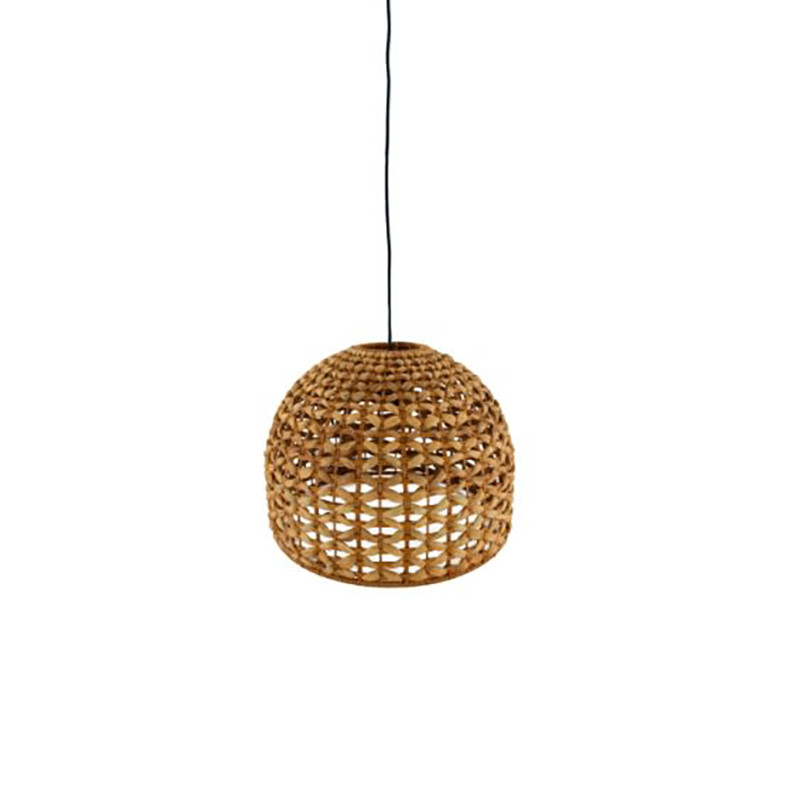 Natural pendant lamp Natural with braided shade Dijk