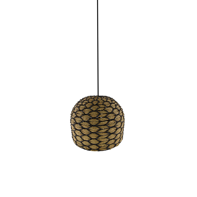 Pendant lamp boho Seagrass with seagrass shade Dijk