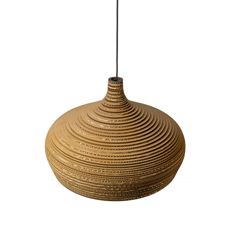 DOME 60 eco-friendly cardboard pendant light – SOOA