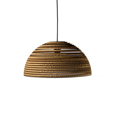 HEMISPHERE 45 eco-friendly cardboard pendant light – SOOA
