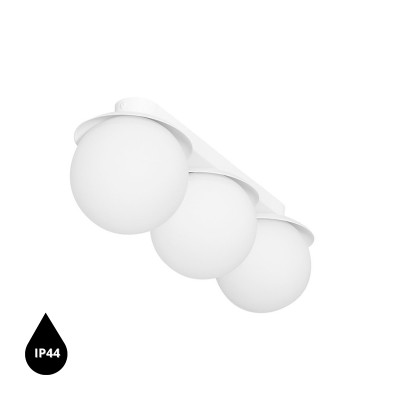 KUUL B white ceiling lamp / plafond IP44 UMMO 24h