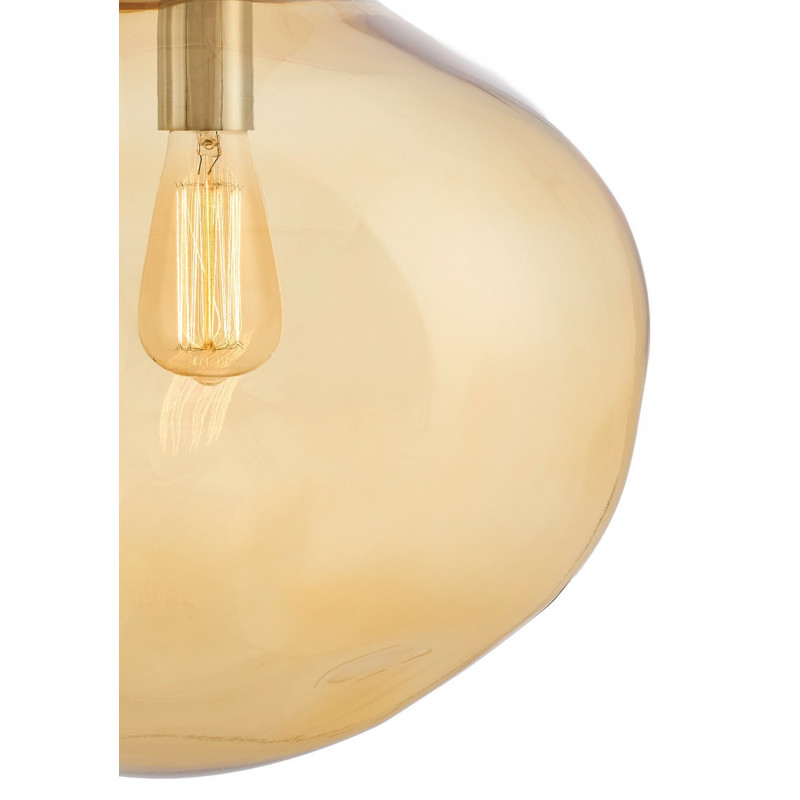 Avia plafond 3 Pendant Lamp Amber / Honey