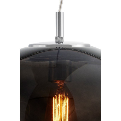 Avia plafon 3 lampa wisząca grafitowa