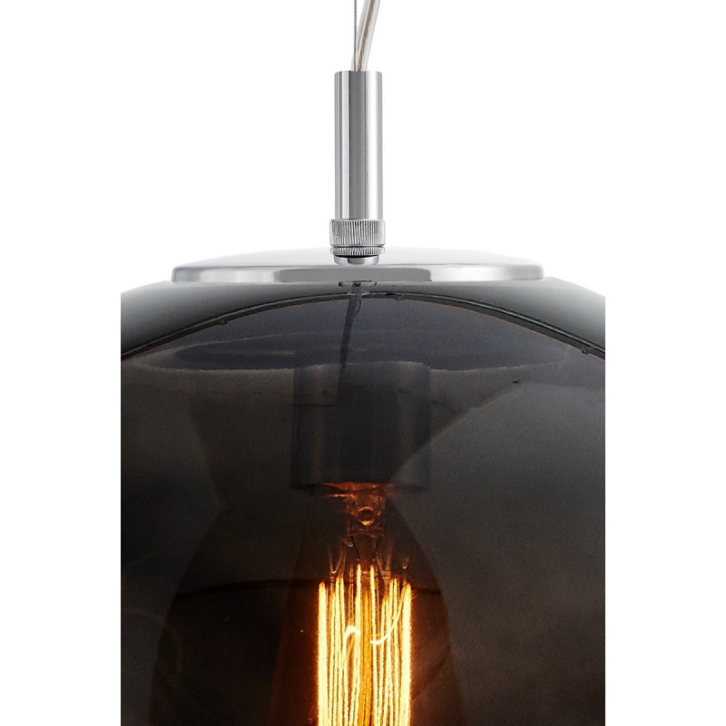 Avia plafon 3 lampa wisząca grafitowa