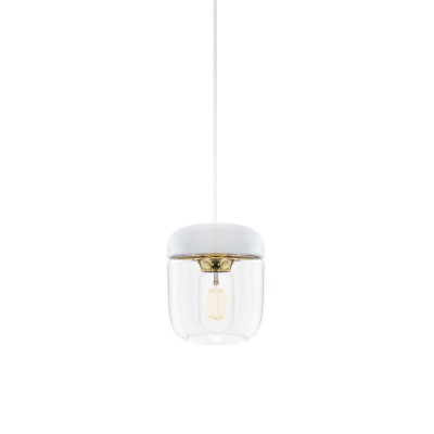 Biała Lampa Acorn White Brass UMAGE (VITA Copenhagen) - mosiądz