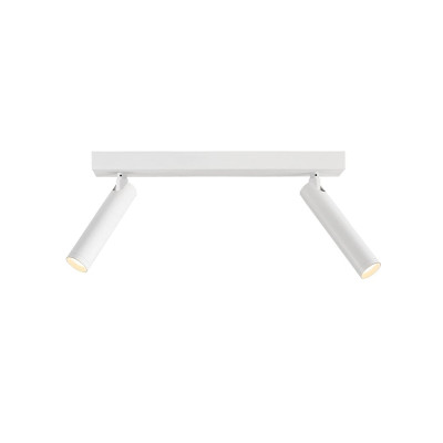 ROLL 2 white ceiling spotlight bar with integrated LED, 3000 K, 719 lm – KASPA