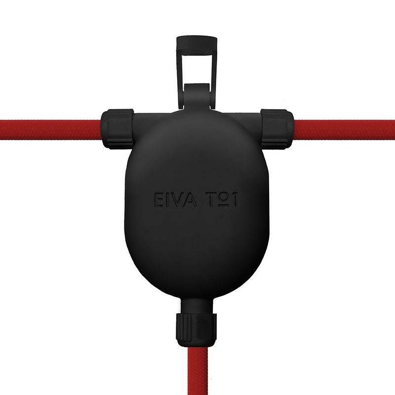 Black bulb holder E27, festoon garland bulb holder