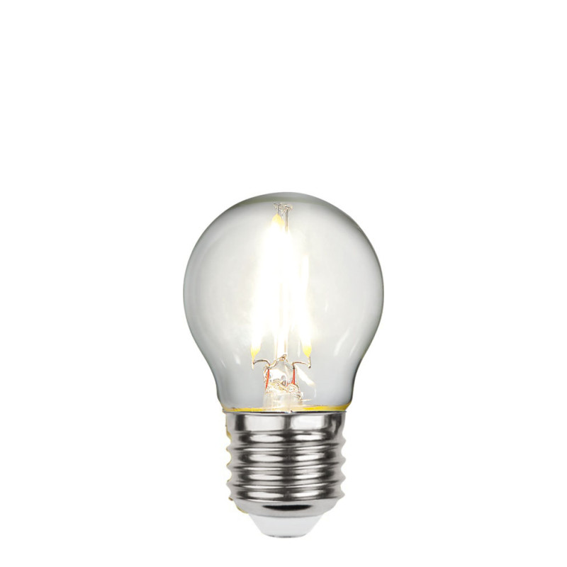 Przezroczysta żarówka LED Clear Natural White E27 G45 2,3W 4000K 270lm Star Trading