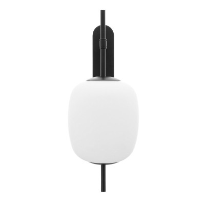 Decorative black wall lamp EPLI MINI W IP44 UMMO