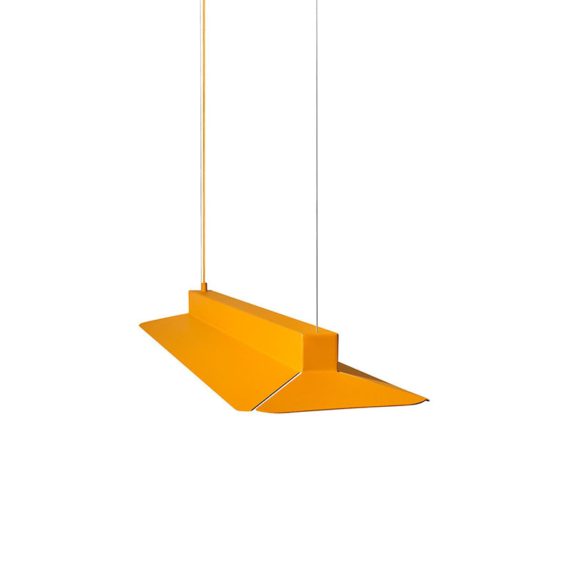 Melonowa lampa wisząca YOTTSU A z wbudowanym panelem LED 4000K UMMO
