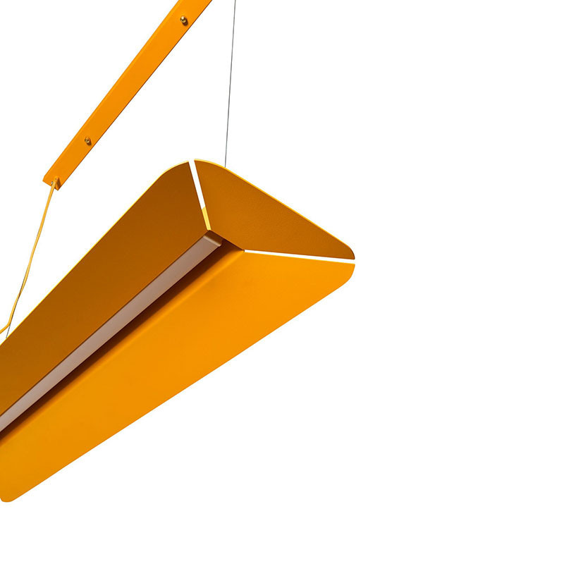 Melonowa lampa wisząca YOTTSU B z wbudowanym panelem LED 3000K UMMO