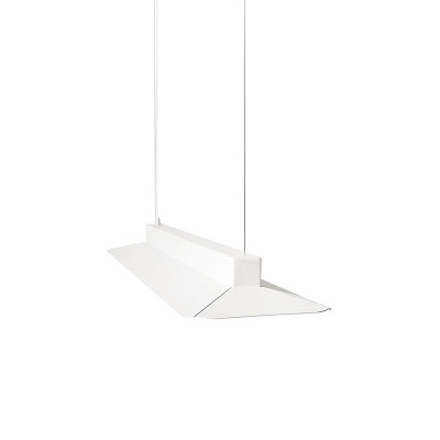 Biała lampa wisząca YOTTSU A z wbudowanym panelem LED 4000K UMMO
