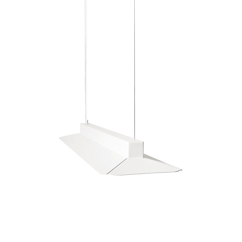 Biała lampa wisząca YOTTSU A z wbudowanym panelem LED 4000K UMMO