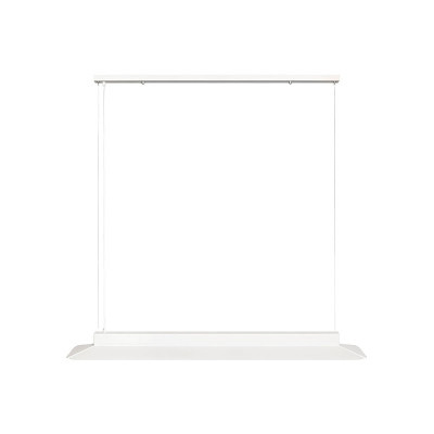 YOTTSU B white hanging lamp with built-in LED panel 4000K UMMO