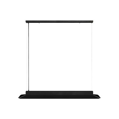 Czarna lampa wisząca YOTTSU B z wbudowanym panelem LED 3000K UMMO