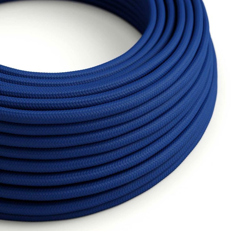 Kabel Classic Blue RM12 w oplocie poliestrowym dwużyłowy 2 × 0,75 mm² Creative-Cables
