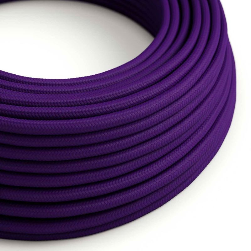 Kabel Imperial Purple RM14 w oplocie poliestrowym  dwużyłowy 2 × 0,75 mm² Creative-Cables