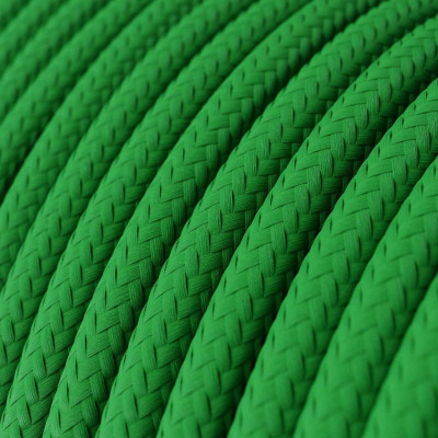 Juicy Green RM06 polyester braided cable 2x0.75 Creative-Cables two-core cable