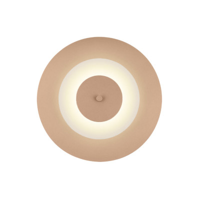 Kinkiet Aeroplan Wall 32 z metalowo-szklanym kloszem Almond Buff LOFTLIGHT